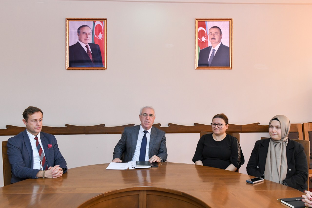 Türkiyəli professorlar BMU-da - FOTOLAR